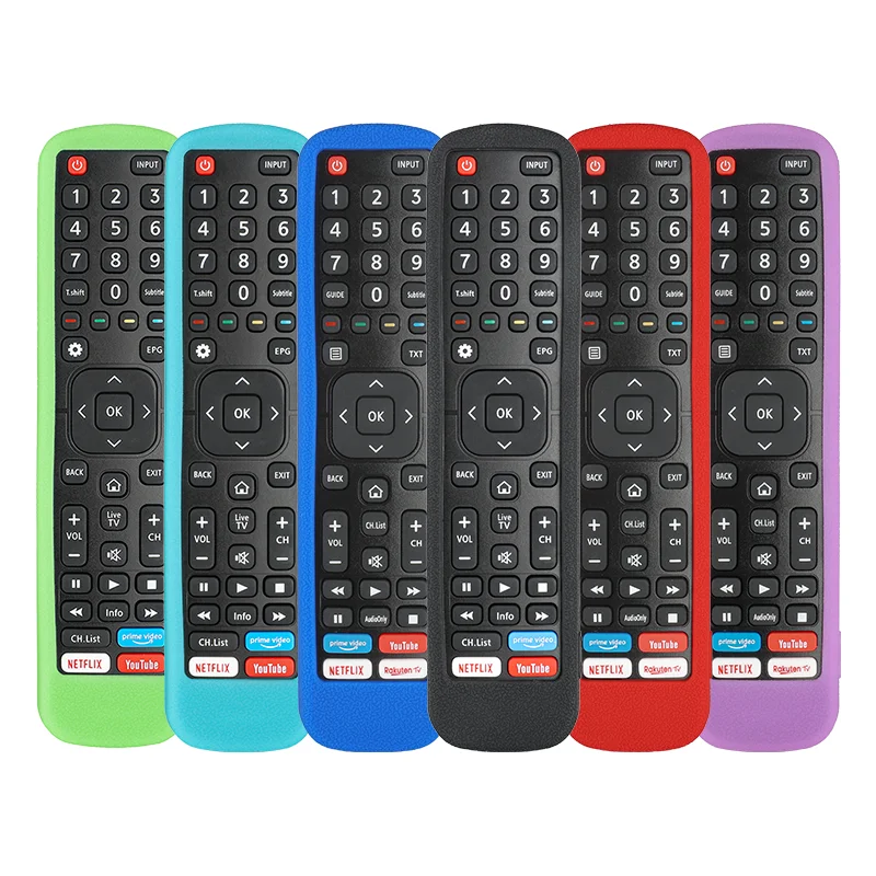 Silicone Remote Control Case For Hisense EN2BI27H EN2BF27H EN2BB27H EN2X27HS EN2D27 EN2AK27H TV Remote Shockproof Protective She
