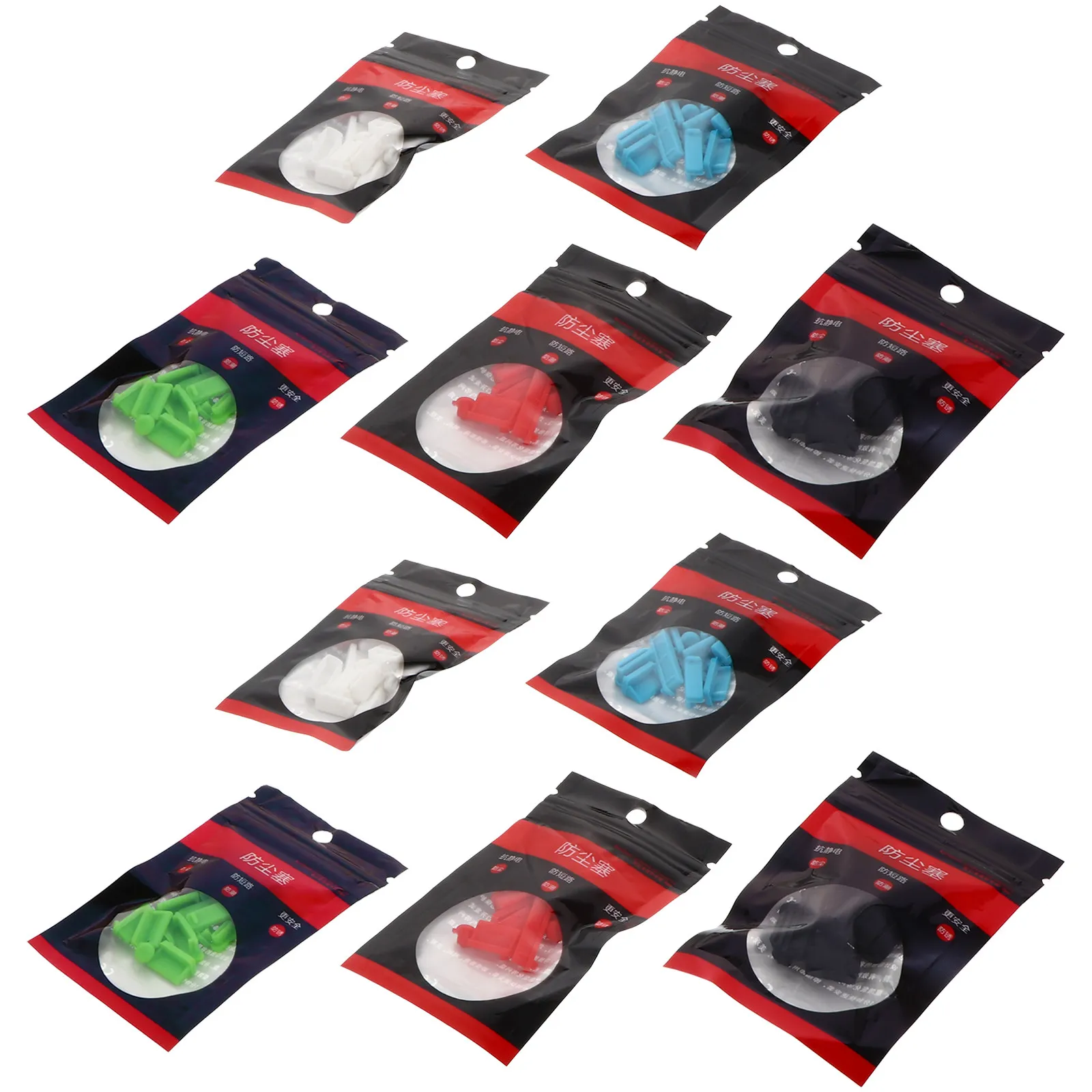 

160Pcs Laptop Dustproof Silicone Plugs Protective Port Stoppers for Computer Charging Port Plugs Plug for Laptop