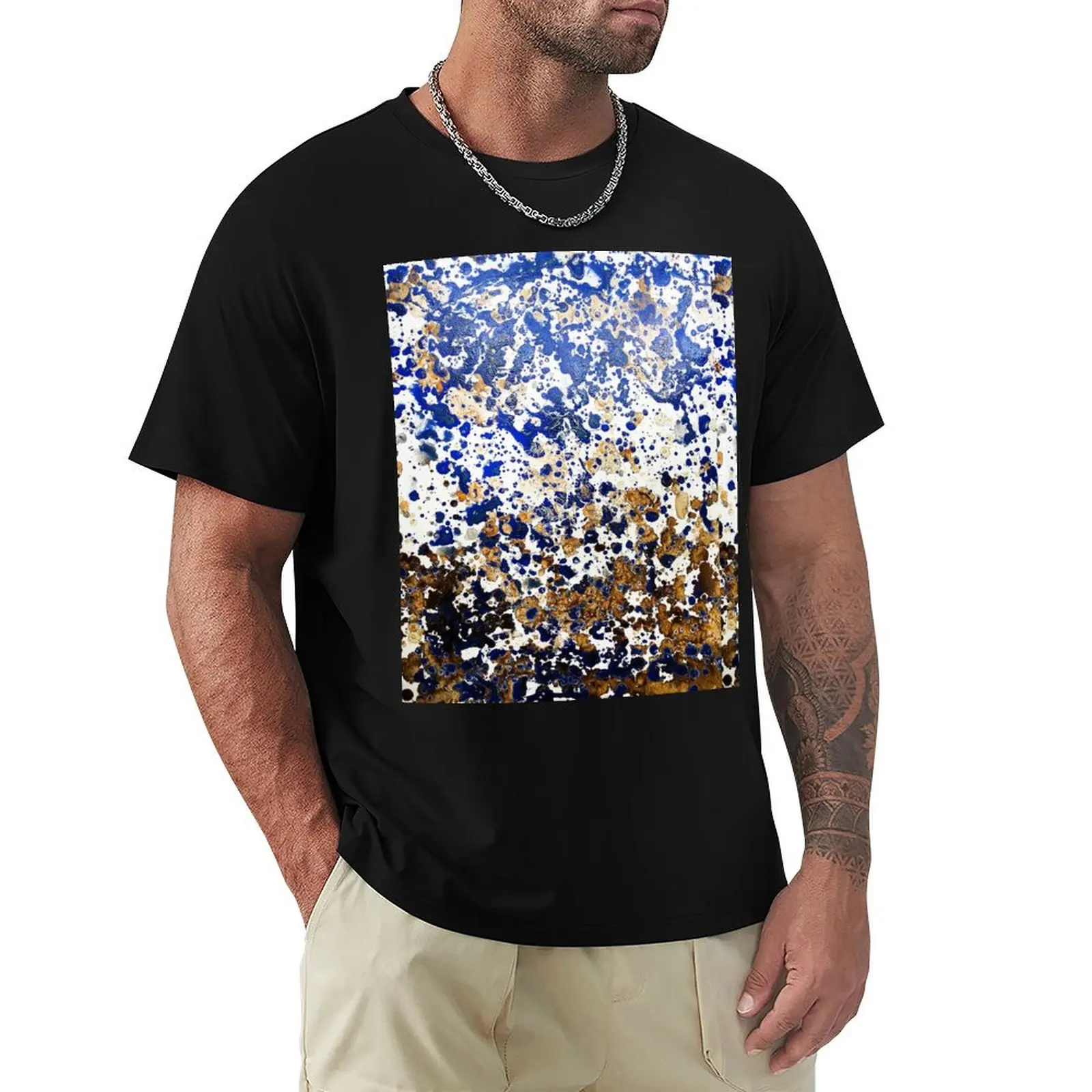 

Raindrops Falling Into A Mud Puddle T-Shirt man t shirt cute tops Funny t-shirt vintage mens designer clothes
