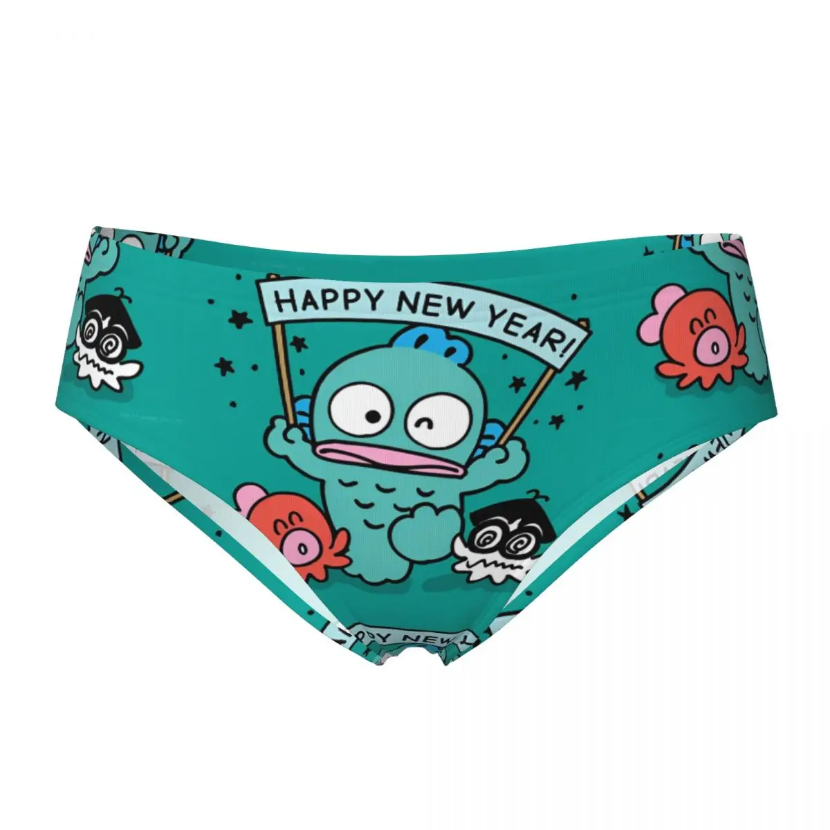 

Новинка Hangyodon, трусики с Новым годом, женское нижнее белье, дышащие трусы для женщин