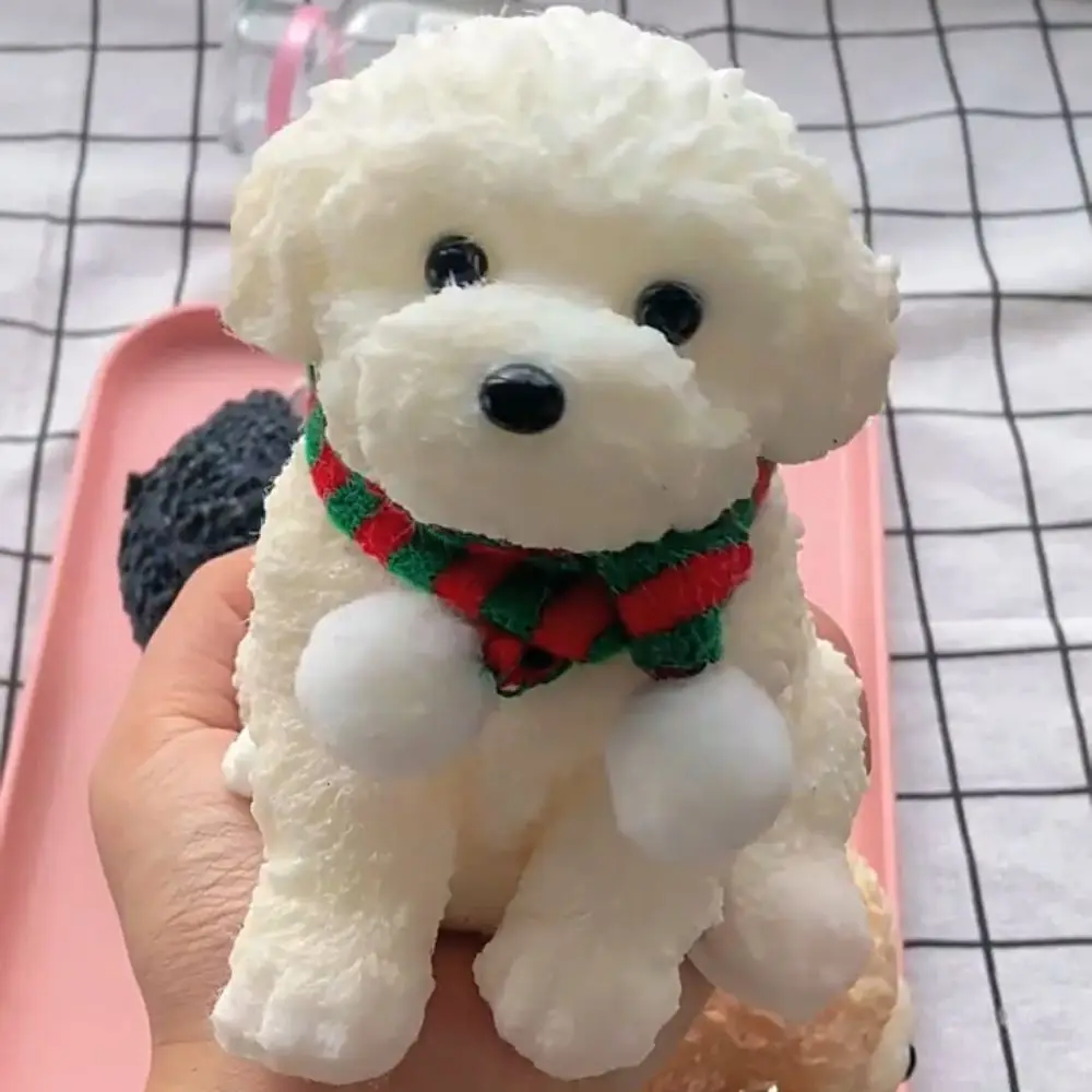 Langsam Rebound Große Hund Puppe Squeeze Spielzeug Tier Bunte Simulation Hund Squeeze Spielzeug Cartoon Mini Hund Zappeln Spielzeug Büro