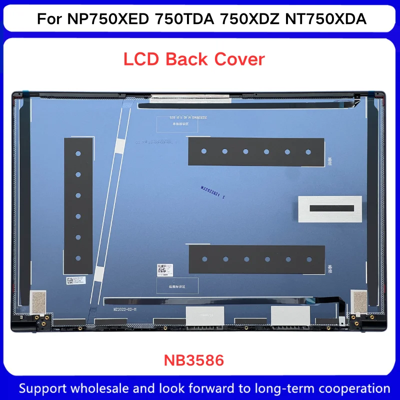 New For Kailxuling NP750XED 750TDA 750XDZ NT750XDA LCD Screen Back Cover Laptop back cover