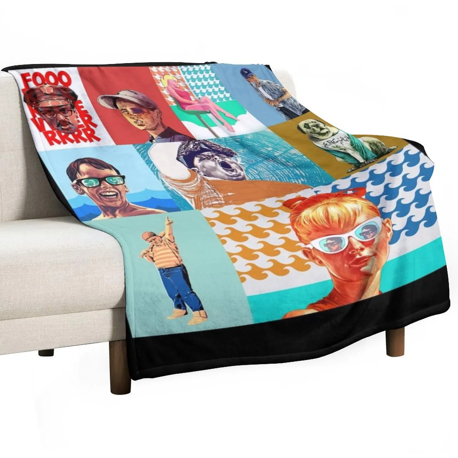 

Copy of The Sandlot Vintage Throw Blanket Luxury Thicken Furrys Quilt Bed linens Blankets