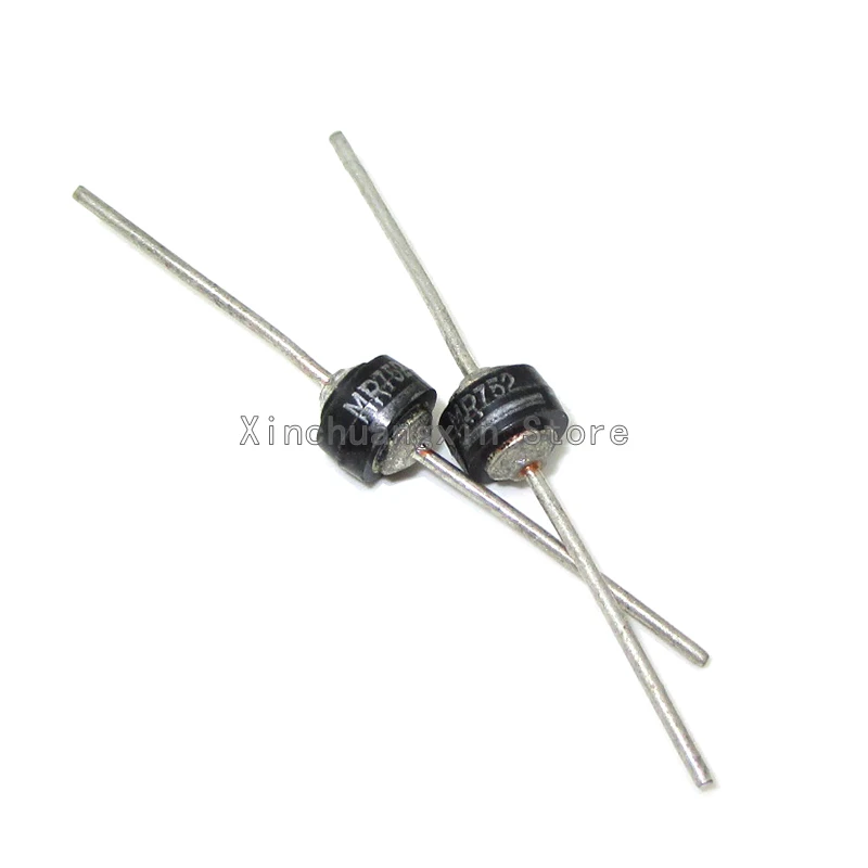 MR752 MR752G In-line axial vehicle diode 200V 6A high current lead-mounted rectifier