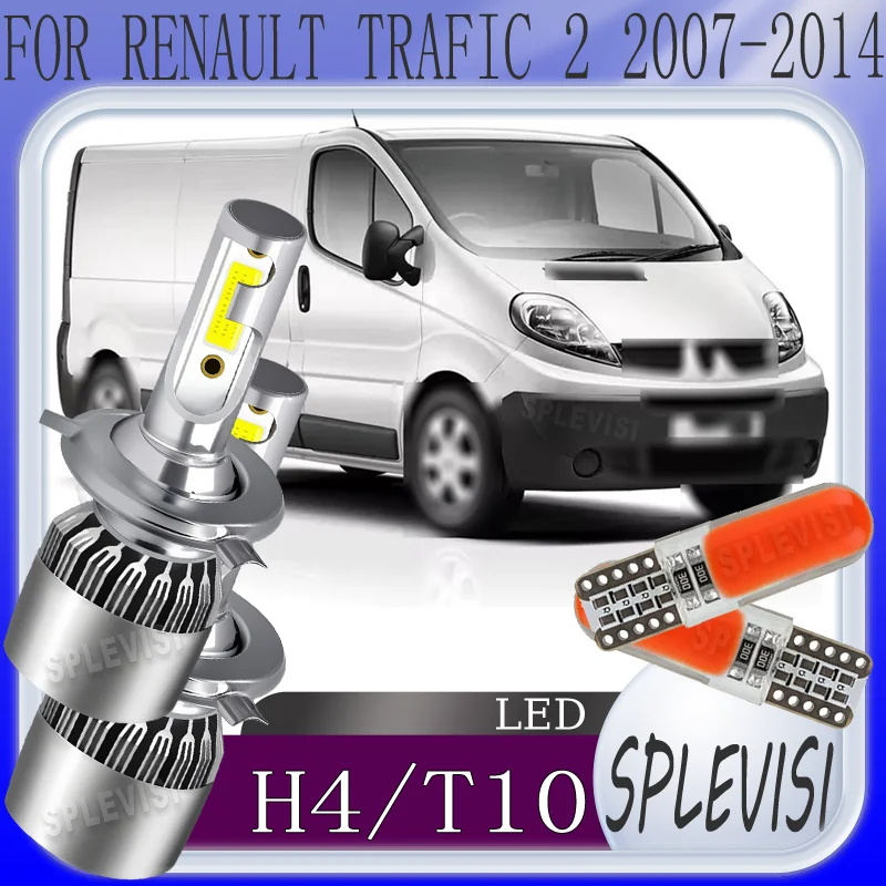 

High Lumen Simple Installation Long Life IP67 Rated H4 LED headlight For RENAULT TRAFIC 2 2007 2008 2009 2010 2011 2012-2014