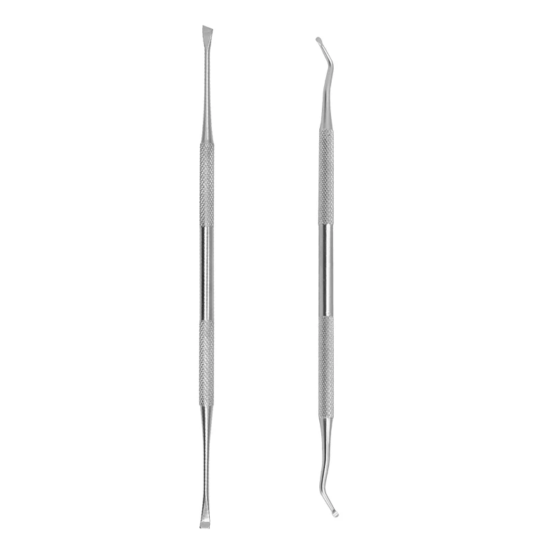 1Pc Dental Clean Tools Stainless Steel Double Probe /sickle /hoe Tooth Cleaner Dentist Mirror Tool Products Oral Care Kit