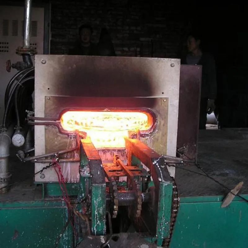 Novo tipo de forno de forjamento de frequência intermediária para economia de energia inteligente dsp preço do equipamento de aquecimento por indução digital