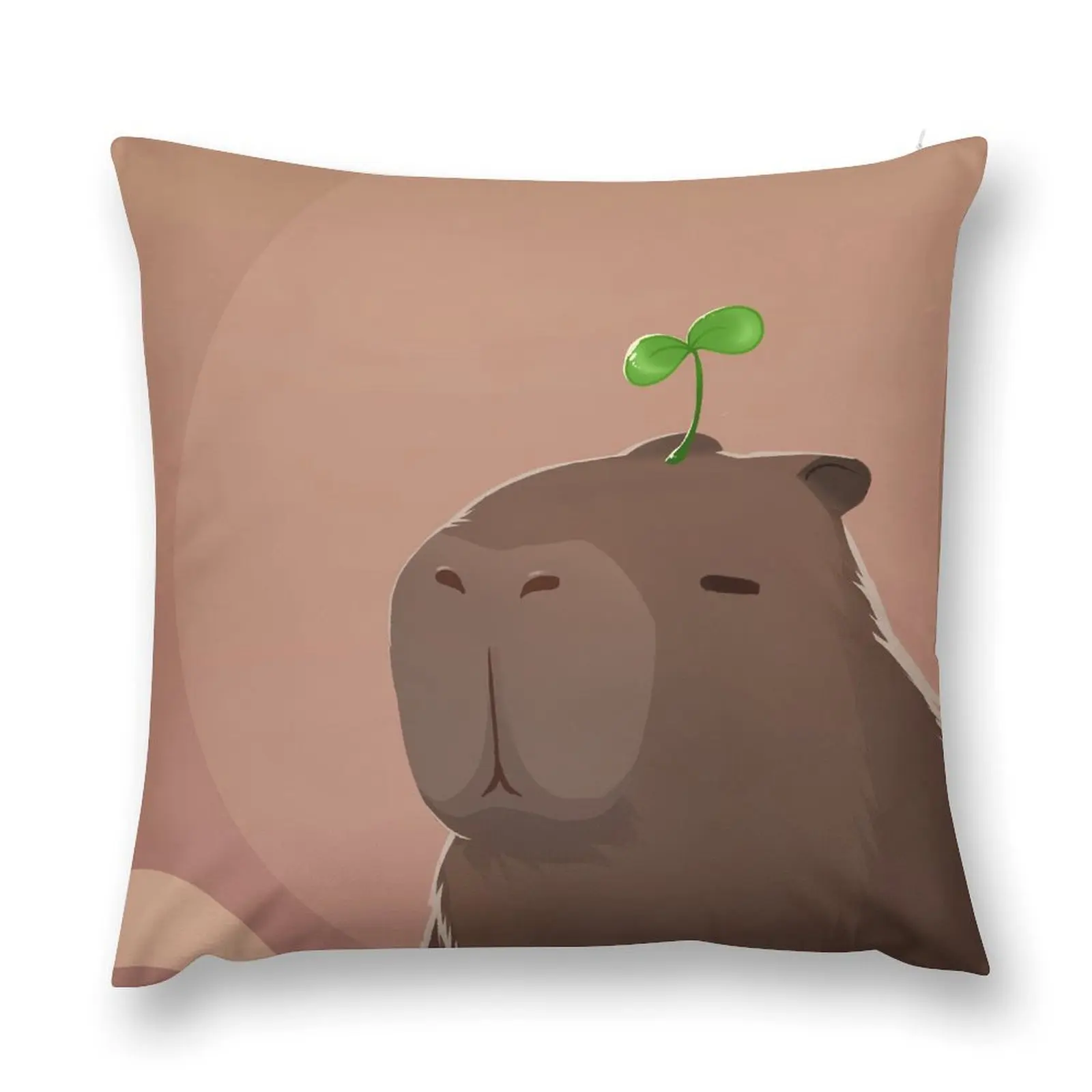 

Capy Sprout Throw Pillow Sofa Cover Christmas Pillows Sofa Covers Sofas Covers pillow