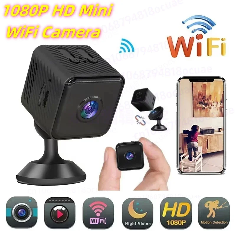 

Night Vision USB 1080P HD Mini Wifi Camera Surveillance Camcorder Security Protect Wireless Webcam Micro Recorder Motion Sensor