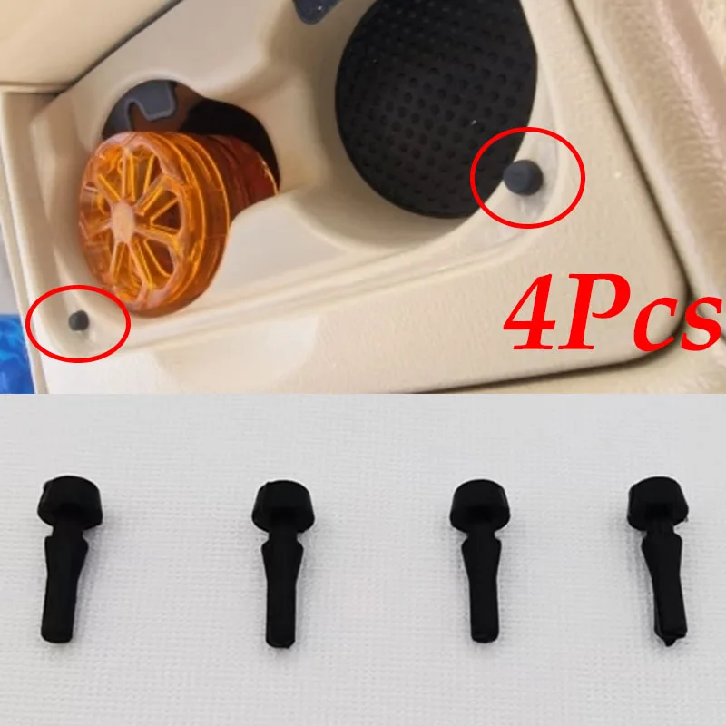 4Pcs Car Center Console Storage Box Armrest Cushion Rubber For Nissan X-Trail Toyota Land Cruiser Camry Xv20 Lexus For Vw