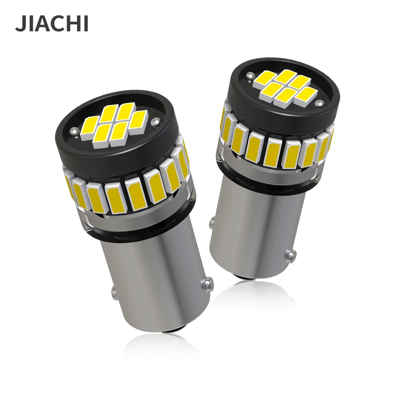 Jiachi 50PCS 3014Chip T4W BA9S LED Bulb BAX9S H21W LED 12V Clearance Width Indicator Interior Lamps T11 H6W H5W LED for Car Auto