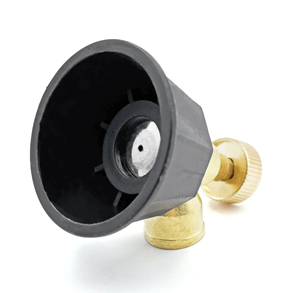 1PCS Brass/Alloy Nozzle Agricultural Atomization Adjustable Nozzle Black Whirlwind Agricultural sprinkler Head Garden Tool