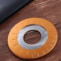 Creative Adjustable Circle Drawing Ruler Stainless Steel Measurement Round Ruler Rotatable Round Compass Stretch Ruler Gauging