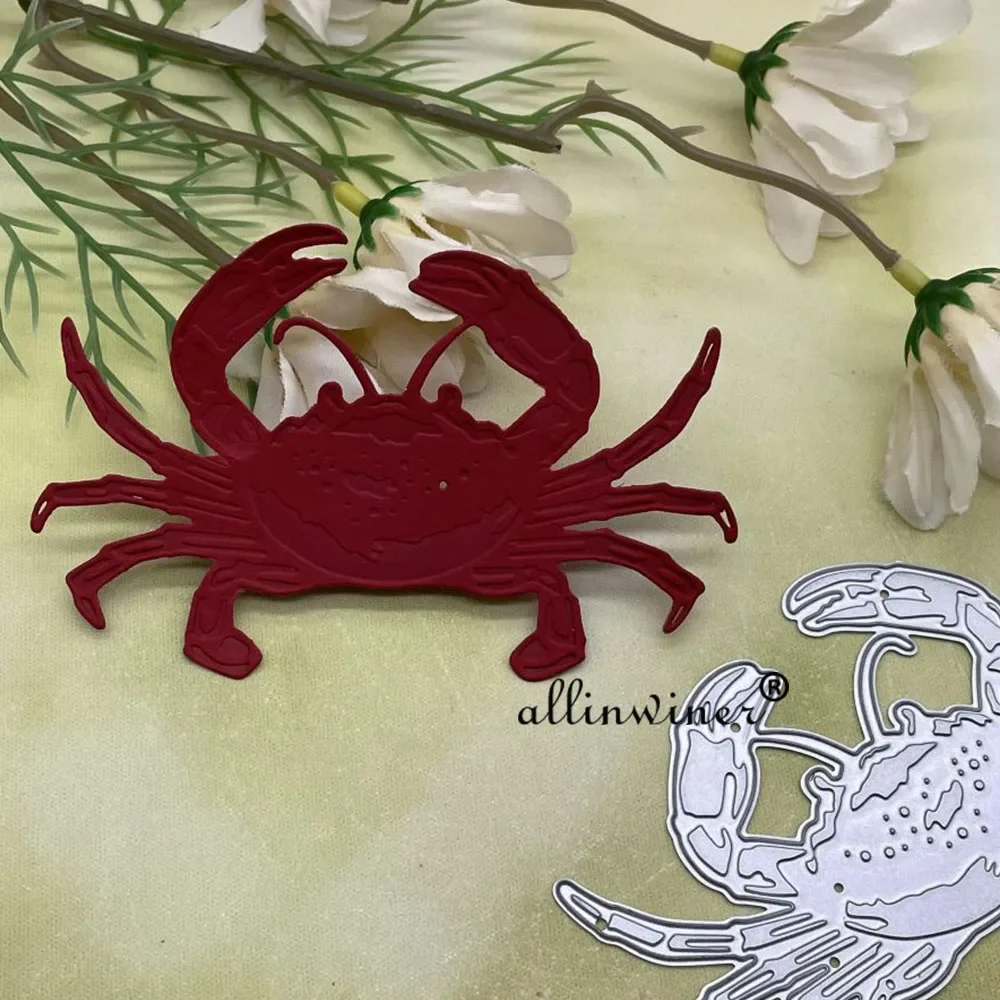 Crab decoration DIY Craft Metal Cutting Die Scrapbook Embossed Paper Card Album Craft Template Stencil Dies