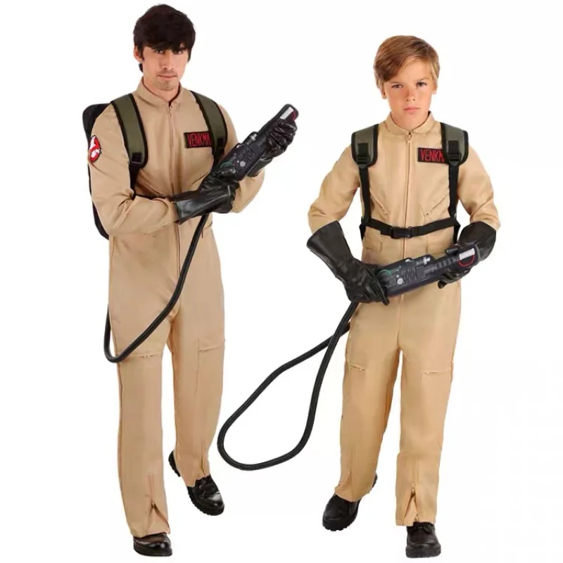 Disfraz de cazafantasmas con paquete de protones, accesorio para niños y adultos, mono de cazafantasmas, cazador de fantasmas para trajes de Cosplay de Halloween