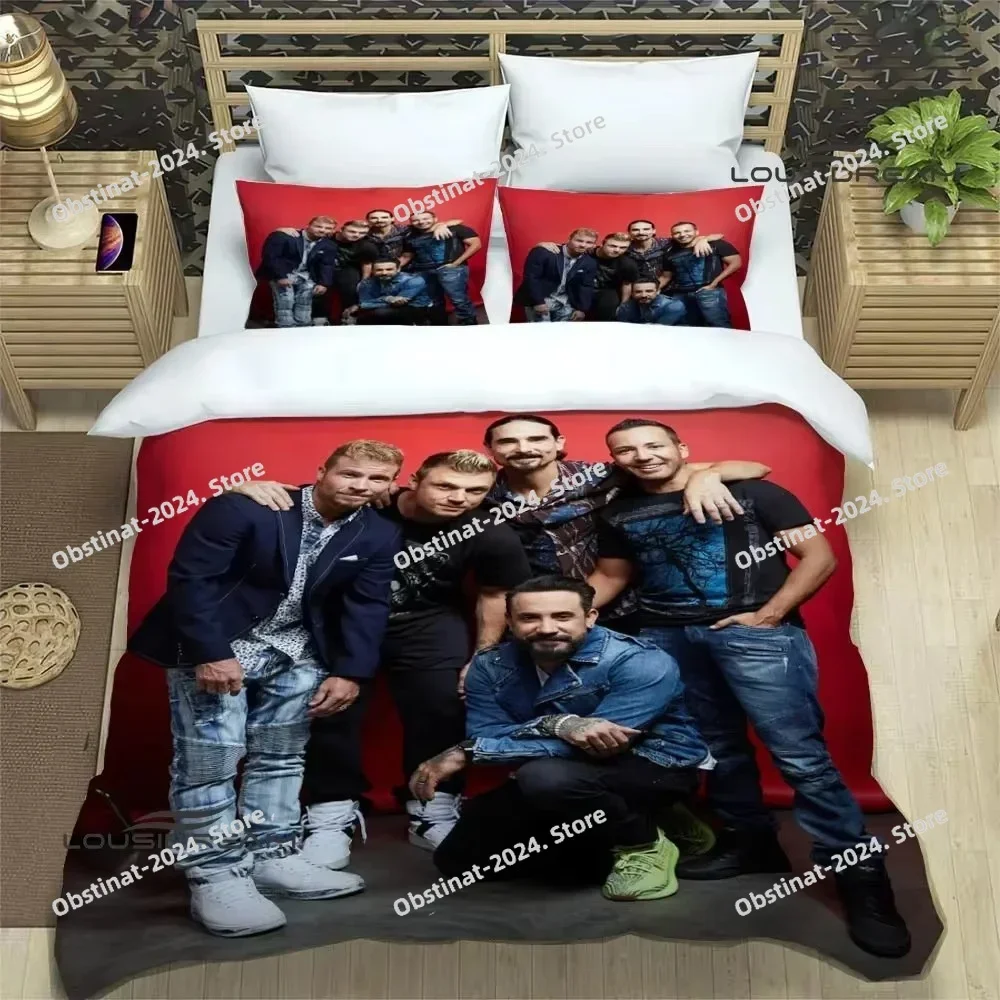 

BSB band backstreet boys Bedding Set Duvet Cover Full Queen King Size Pillowcase Printed Bed Set Aldult Kid Bedroom Single Twin