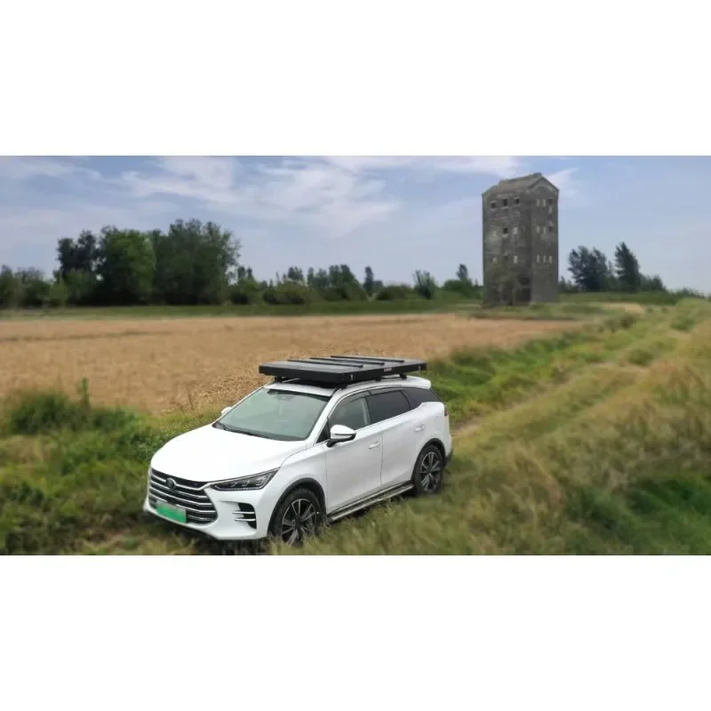 Nuovo camion esterno 600w campeggio solare camper rimorchio da viaggio automatico in alluminio 3-4 persone tetto per auto tenda da tetto tende da tetto a guscio duro