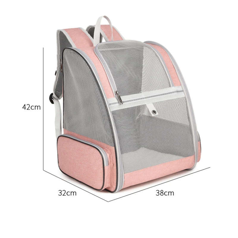 

Breathable Pet Bag, Portable Pet Backpack When Going Out, Portable and Lightweight Foldable Cat and Dog Bag