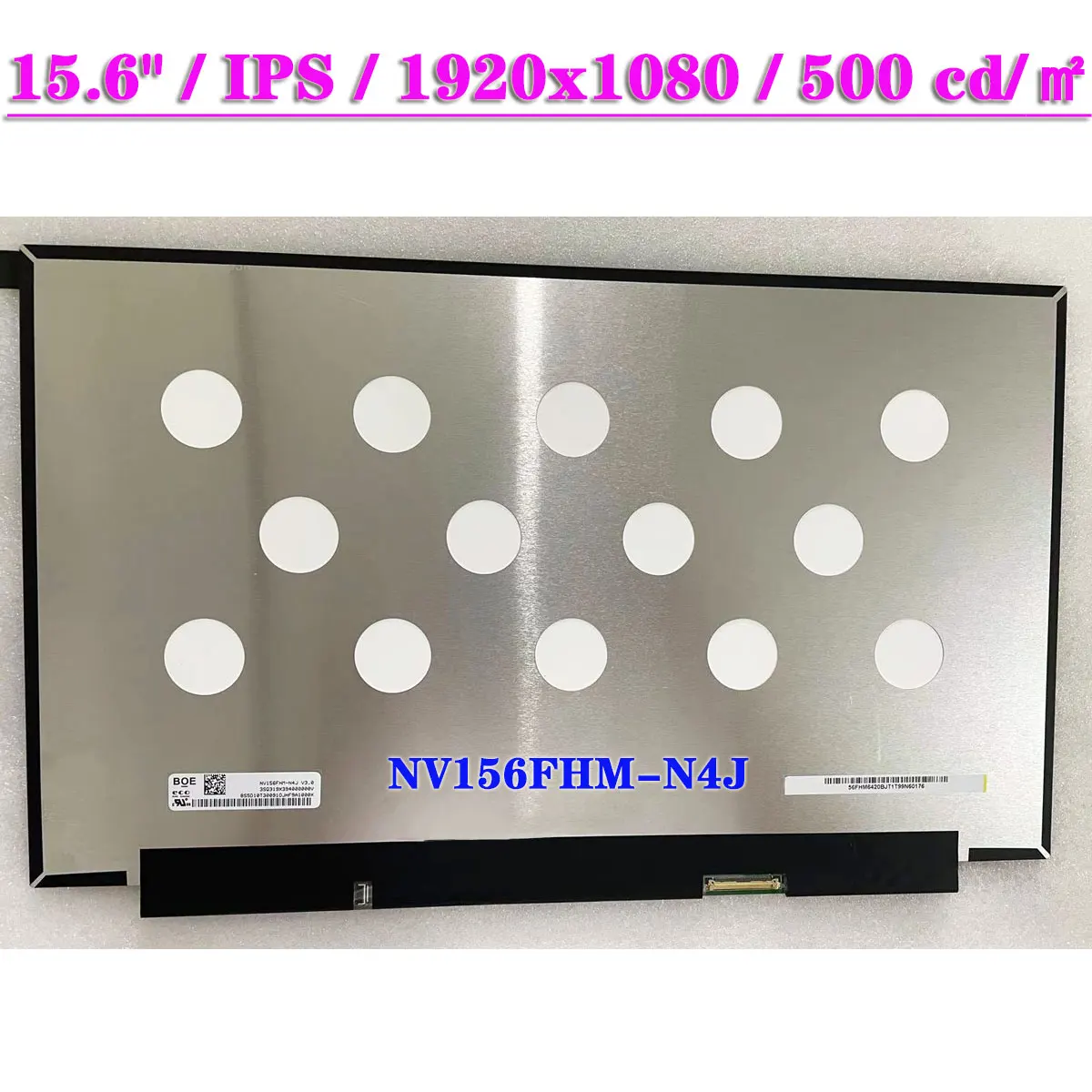 

15,6 "144 Гц NV156FHM-N4J для Lenovo Legion Y740-15IRH 81UF Y740-15IRHg 81UH Y740-15ICHg 81HE ЖК-экран для ноутбука IPS 40 контактов EDP