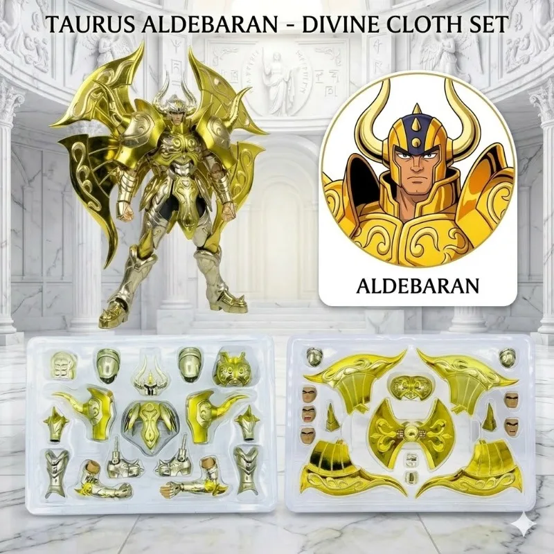 

[9-Hour Shipping]JM ModelSaint SeiyaMyth ClothEXTaurus Aldebaran Soul of God/SOG Gold Knights of the Zodiac Action FigureInStock