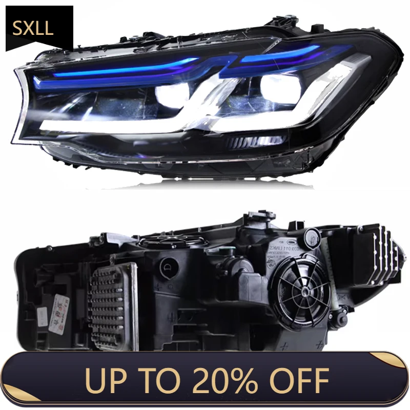 

SXLL For 5 Series 2018-2020 G38 G30 Light Emitting Diode Headlamp Car Upgrade Type Laser Headlamp G30 Headlamp