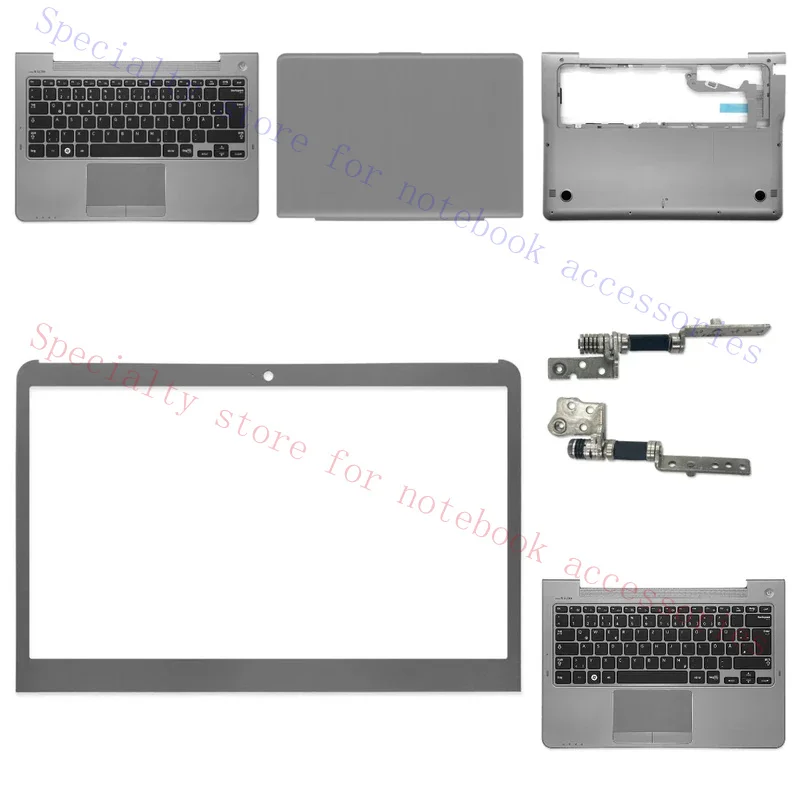 suitable for NP530U3C NP530U3B NP535U3C  laptop LCD screen top cover, front panel, palm rest hinge cover, bottom cover hinge