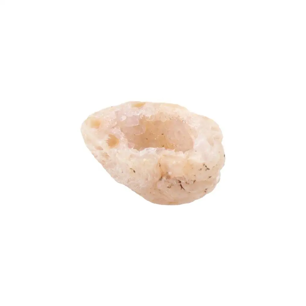 Funny Stone Crafts Natural Agate Geodes DIY Carved Mini Cornucopia Mineral Ore Rough Natural Raw