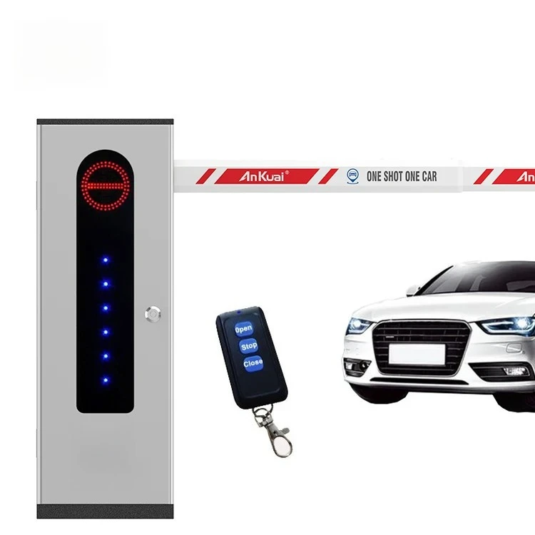 

ANKUAI Factory Car Parking Barrier Intelligent Vehicle Access Control Barrier Gate Speed Adjustable DC Barrier Boom Gates