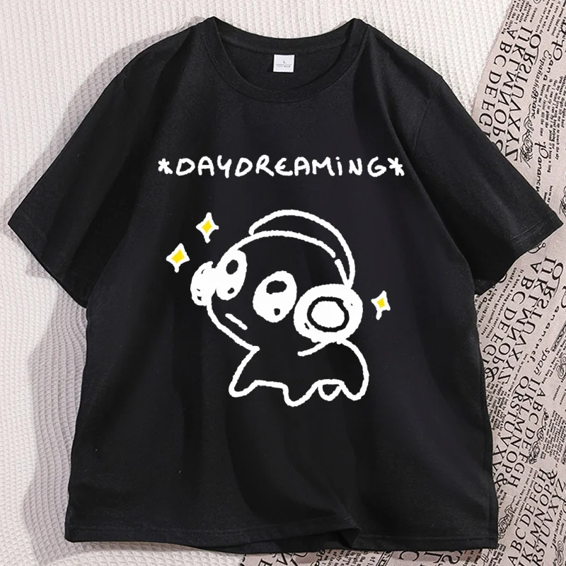 

Autism Creature Daydreaming T-shirt for Men Women Yippee Funny Meme Unhinged Tshirt Casual Short Sleeve Round Neck Graphic Tees