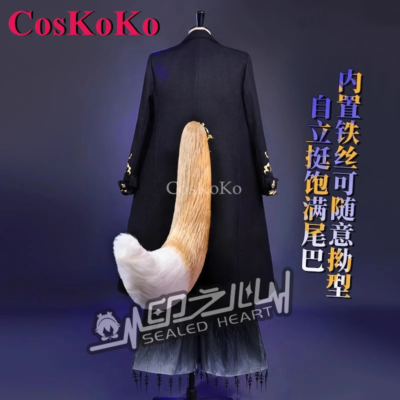 CosKoKo Vulpisfoglia Cosplay Game Arknights Costume Sweet Lovely Unifrom Dress Women Halloween Party Role Play Clothing XS-XL