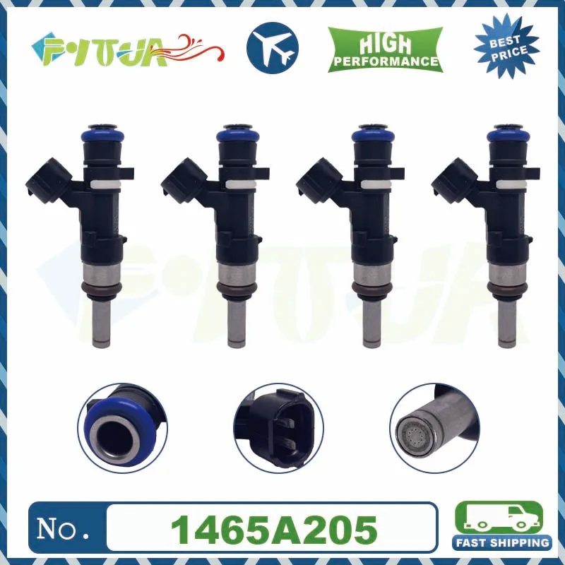 

4pcs Fuel injector 1465A205 For Mitsubishi Lancer Outlander FE-SP FB73 2.0L 2.4 Petrol Car Flow Matche New