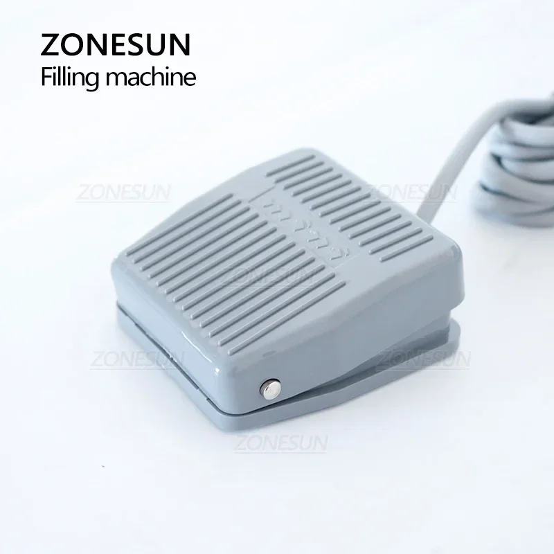

ZONESUN ZS-RPYT900 Semi-Automatic Gel Laundry Detergent Hand Sanitizer Rotor Pump Liquid Filling Machine Water Bottle Filler