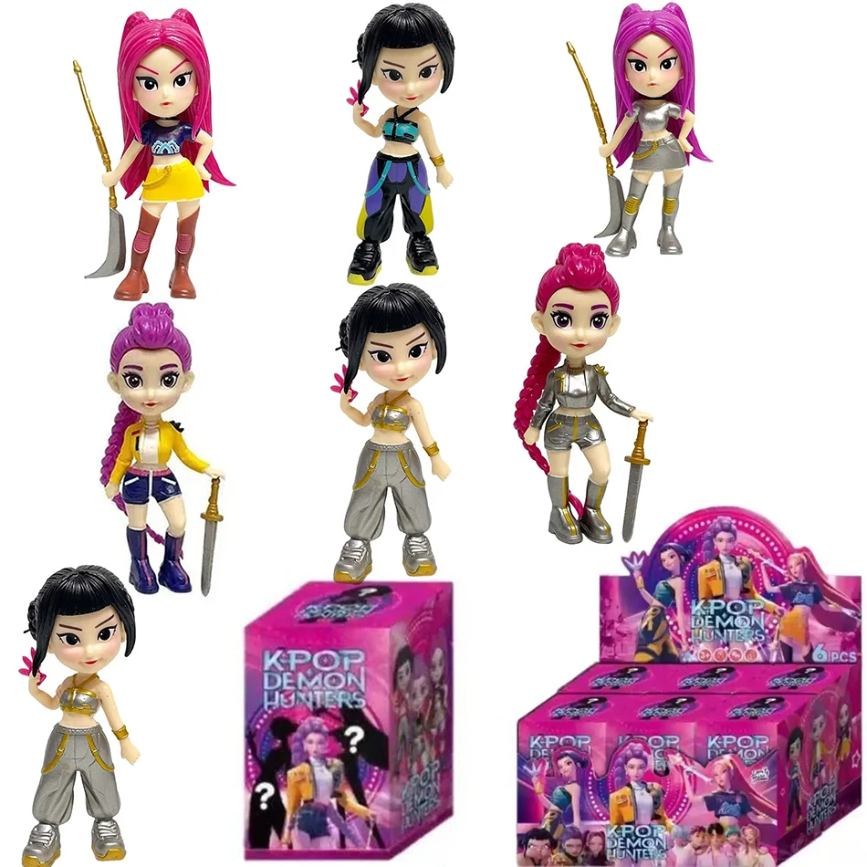 

2026 Новинка, хит продаж, 6 шт., аниме KOP Hunter, слепая коробка-забавная разборка, маленькая статуя, настольная модель, Коллекционная слепая сумка, подарок