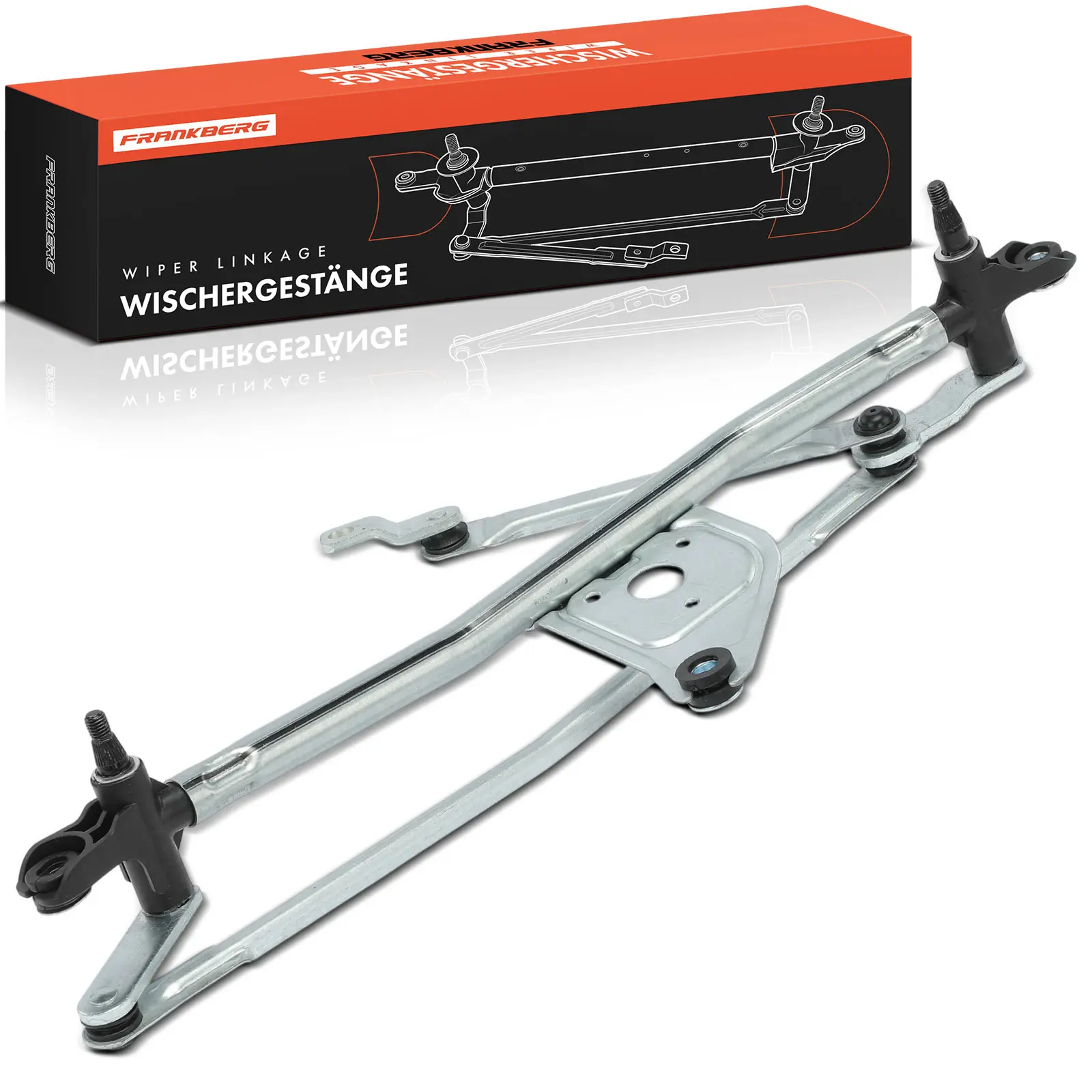 Frankberg 1x ruitenwisserstang voor Citroën Nemo AAA_Fiat Fiorino 225 Qubo Peugeot Bipper 1371045080 1354851080