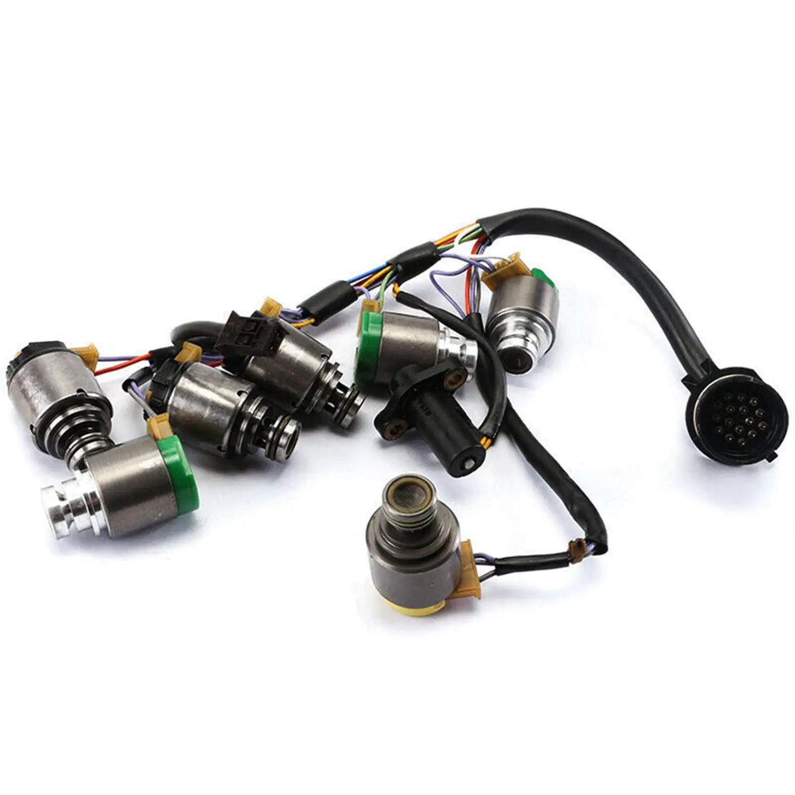 Transmission Control Solenoid Valve Kit Automatic Gear Five Speed for Audi A6 A8 S4 S6 RS6 and Porsche