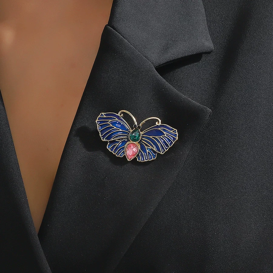 1Pc Vintage Butterfly Brooch for Women Men Fashion Butterfly Insect Brooches Pins Jewelry Trendy Accessories Party Gifts 2026