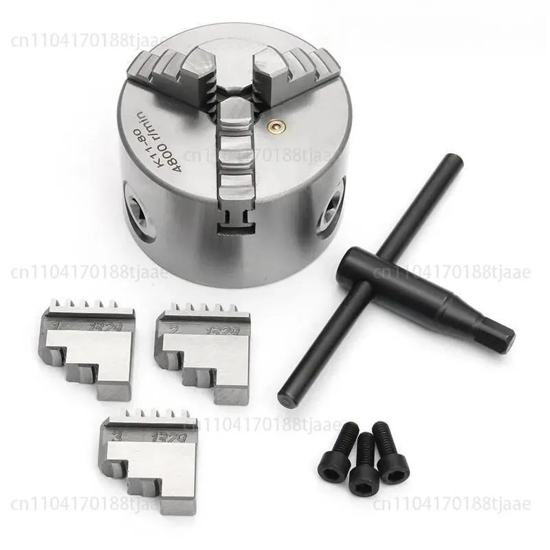Genuine  K11 80 Three-jaw Self-centering Chuck,  Three-jaw Chuck