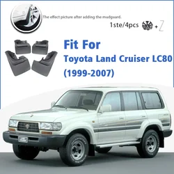 For Toyota Land Cruiser 80 LC80 FJ80 1999-2007 Mud Flap Guards Splash Mudguard Fender Mudflaps Car Accessories Front Rear 4pcs