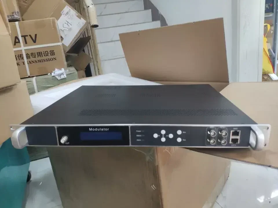 720 576i (PAL-B,D,G,H,I), 720 480i (NTSC-M,J)，Authentic guarantee IP TO ISDBT DVBT DVBC 8RF output  IP Modulator