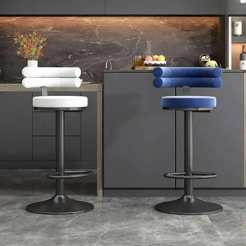 

Табурет для кухни, мебель середины века, кожаное кресло, современный дизайн, стулья, игровой маникюр, парикмахерская середины века, эргономичная