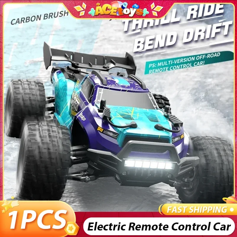 

1:18 Electric Remote Control Off Road Truck Model Strong Magnetic With Light Anti-Slip All-Wheel Drive Electric Car Toys Xmas