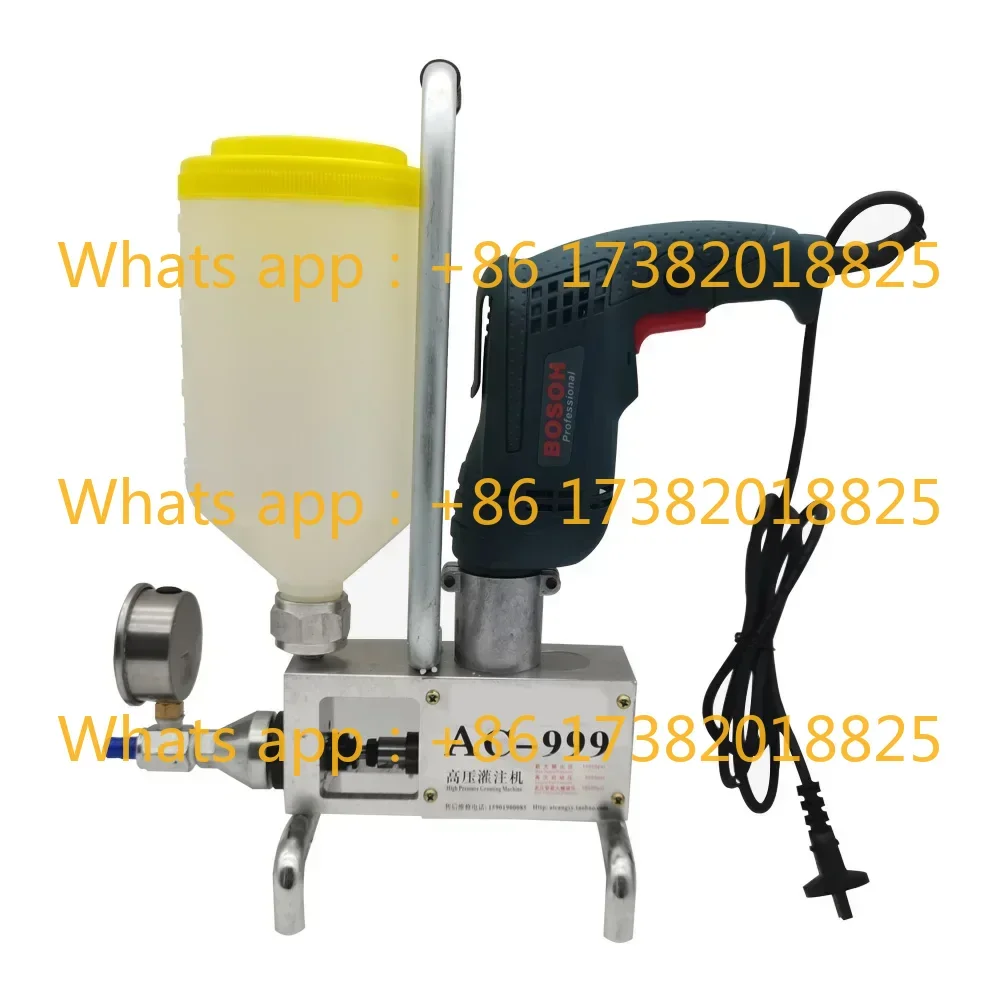 

BB220V 910W High Pressure Pump Epoxy/Polyurethane Grouting Applicator Machine Electric Grout Mortar Plugging Machine