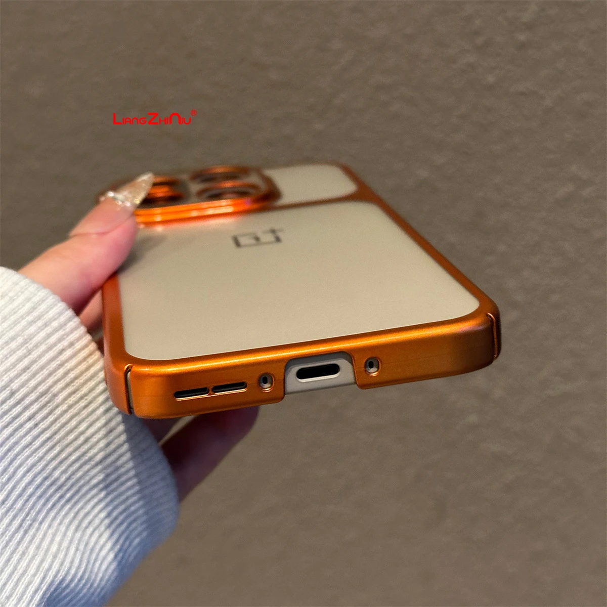 ل Oneplus 15 بالكهرباء متجمد جراب هاتف Oneplus Ace 6 / Iqoo 15 شبه شفافة غطاء كامل للصدمات رقيقة PC الغلاف الصلب