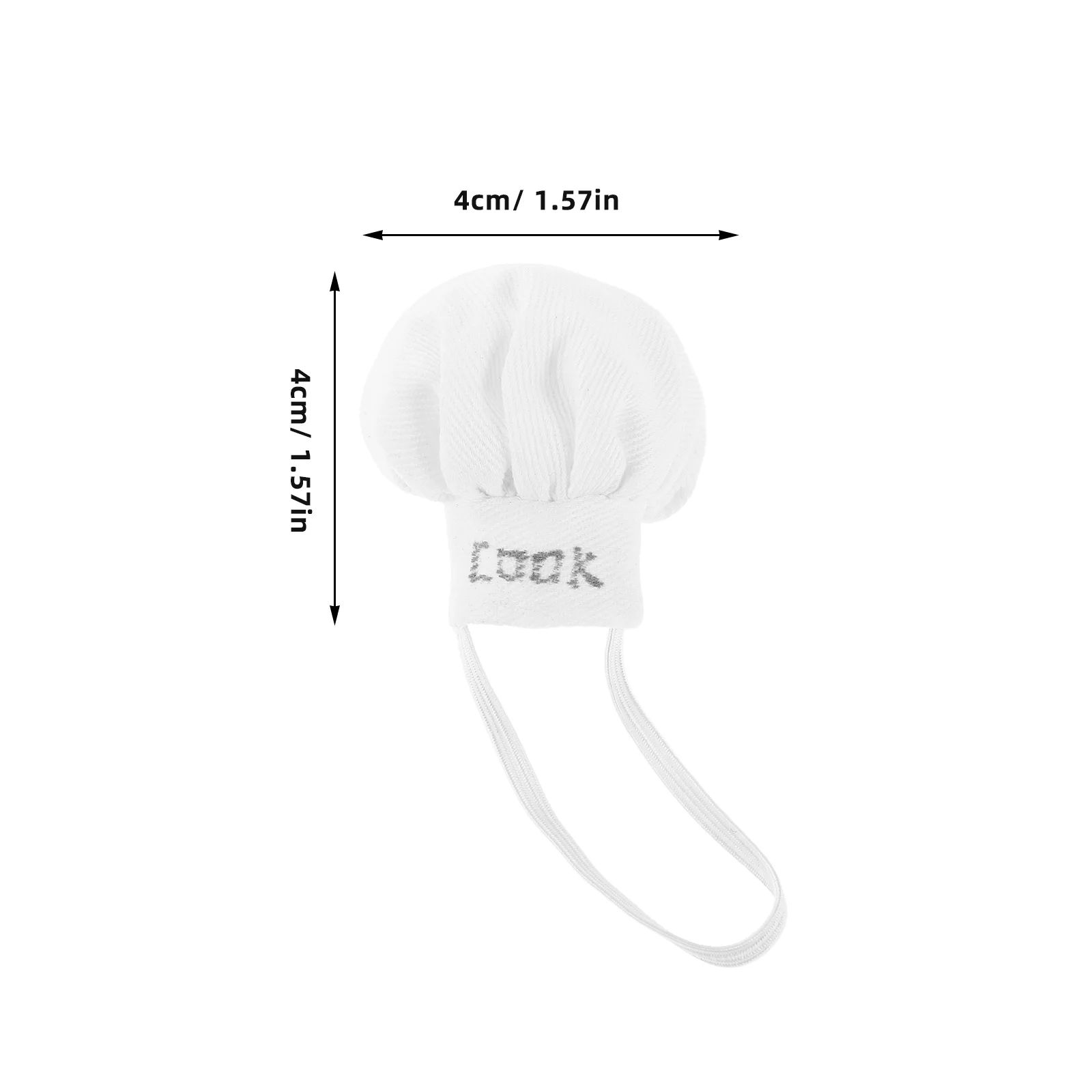 Hoed 10Cm-15Cm Kleine Kookmuts Miniatuur Keuken Kleine Decoratieve Hoeden voor Dress Up Bakkerij Hoed Kleine Hoeden voor