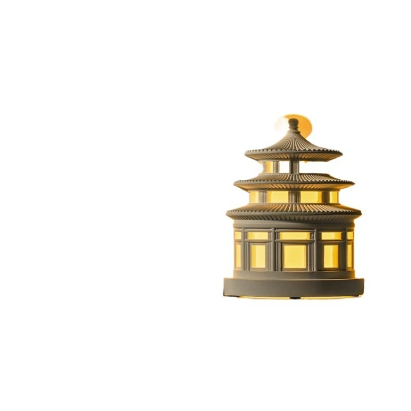 

Chinese plaster lamp embedded corner lamp Temple of Heaven ancient architectural designer atmosphere sensor lamp