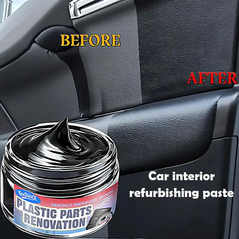 

Car Interior Refurbishing Paste Auto Interior Leather & Renewal Repair Auto And Wax Panel Agent Polish Coating Coating W0N3