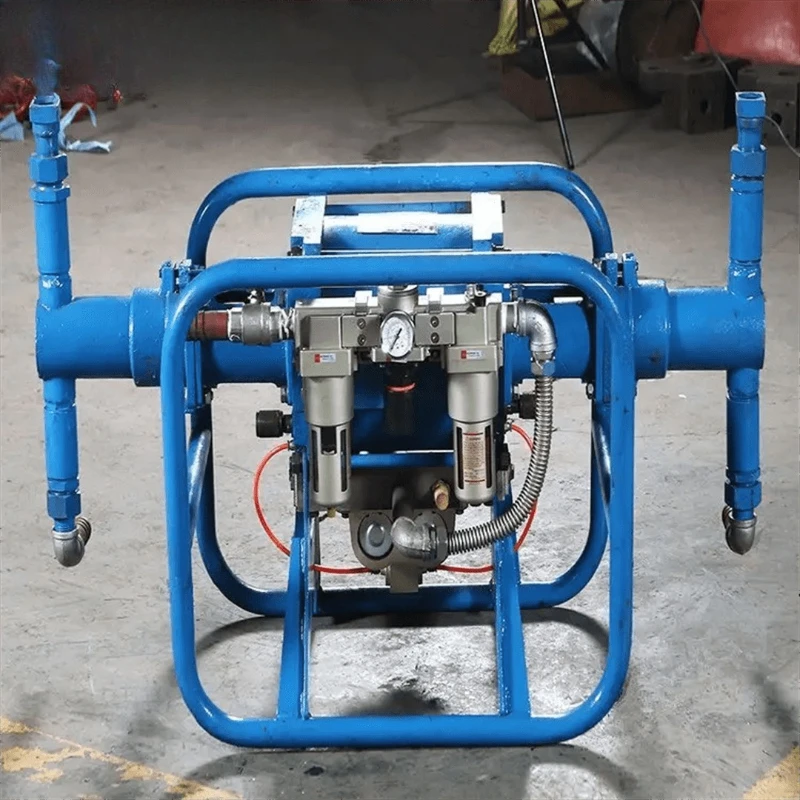 

Mine pneumatic grouting pump 2ZBQ-30/5 tunnel grouting equipment, double-liquid synchronous water plugging reinforcement groutin