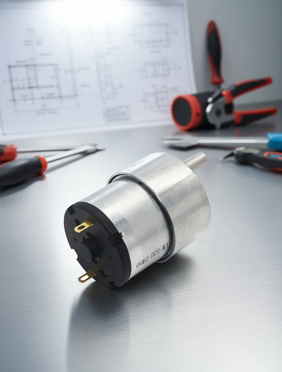 JGB37-520 DC Gear Motor 7-960 RPM 6-24V product image