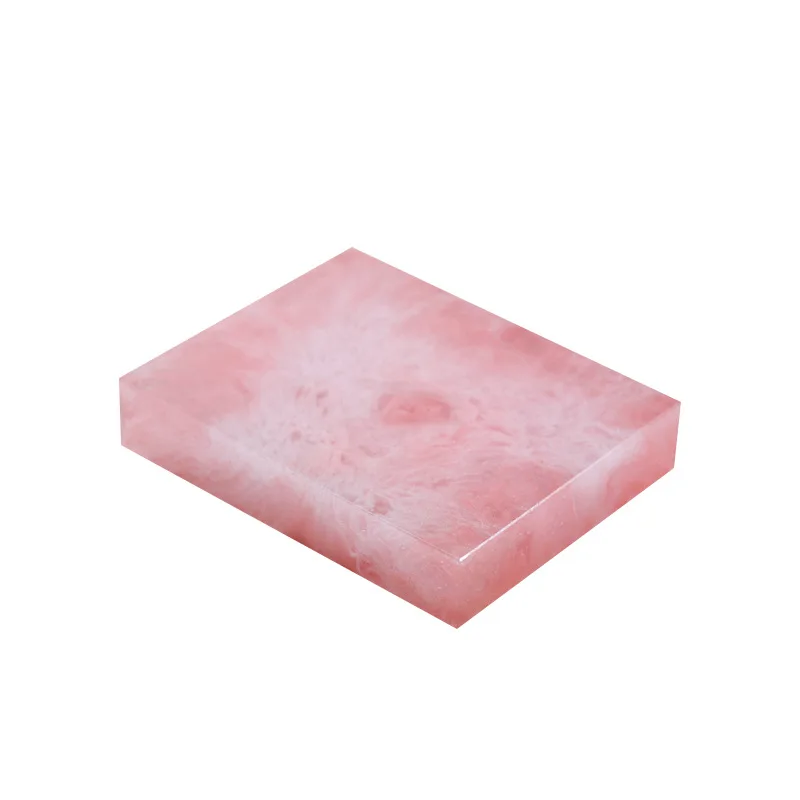 Pink glazed pot bearing fairy dry brewing table kung fu tea tray gift new Chinese style