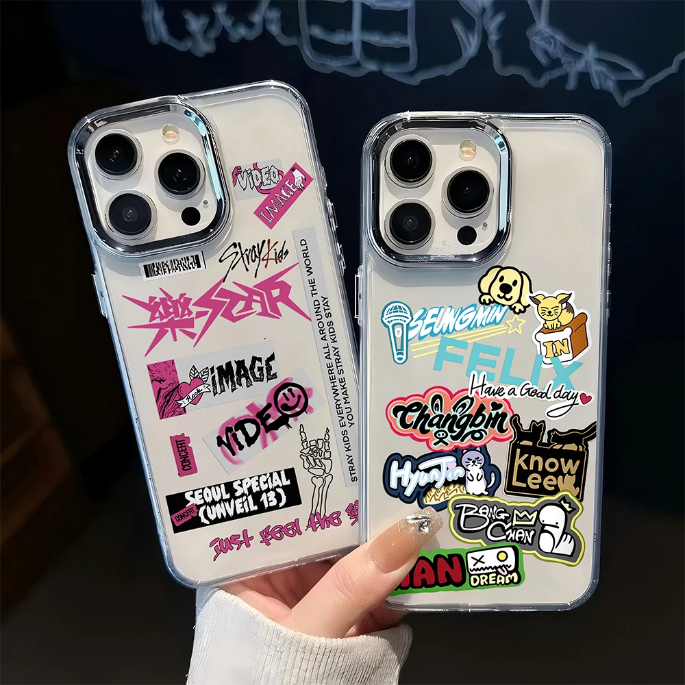 Rock Stars Phone Case For iPhone 17 16e 16 15 14 13 12 11mini Pro Max X XR XSMAX 8 Air Plus S-Strays Transparent Soft Kids Cover view 3